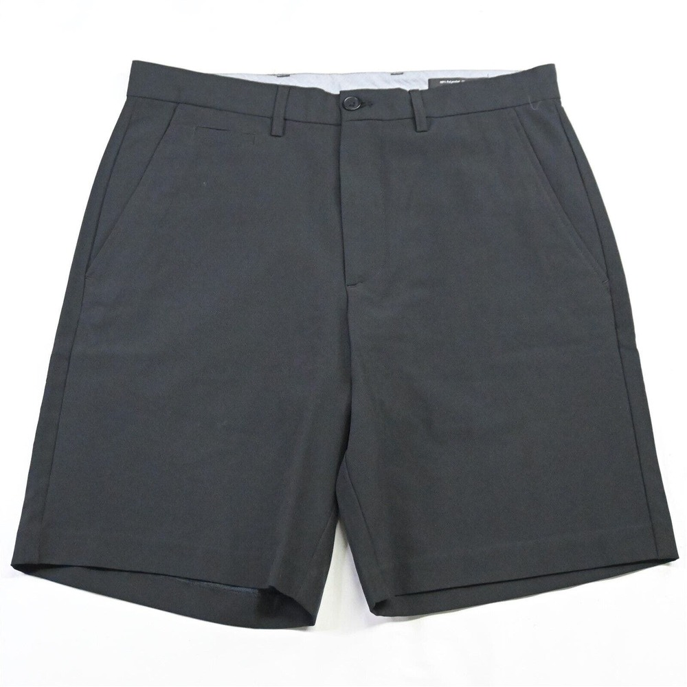 Nordstrom 32 x 9" Black‎ Flex Tech Wicking Golf Shorts
